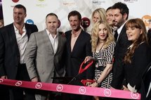 Madonna inaugure à Mexico sa première salle de mise en forme Madonna inaugure à Mexico sa première salle de mise en forme