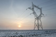 Dix mille foyers privés d'électricité en France à cause de la neige Dix mille foyers privés d'électricité en France à cause de la neige