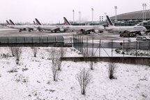 Neige et froid: retour à la normale à Roissy et sur les routes