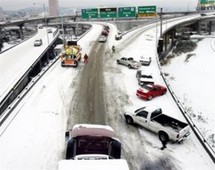 Tempête de neige sur l'Est des Etats-Unis