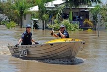 Inondations en Australie: serpents et crocodiles menacent Rockhampton Inondations en Australie: serpents et crocodiles menacent Rockhampton