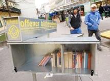 Des livres à disposition dans la rue enchantent les lecteurs viennois