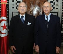 Fouad Mebazaa et Mohamed Ghannouchi