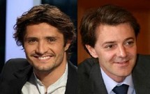 Bixente Lizarazu et François Baroin