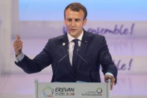 A Erevan, Emmanuel Macron appelle à "réinventer" la Francophonie A Erevan, Emmanuel Macron appelle à "réinventer" la Francophonie