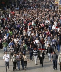 Environ 15.000 manifestants au Caire