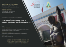 Rabat: Présentation de l'oeuvre "Un Masai" du sculpteur sénégalais Ousmane Sow, un hommage à l'art africain