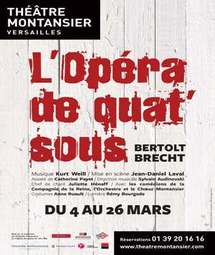 "L'Opéra de Quat'sous" au théâtre Montansier à Versailles