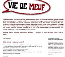France/8 mars: "vie de meuf", un site internet "contre le sexisme ordinaire" France/8 mars: "vie de meuf", un site internet "contre le sexisme ordinaire"