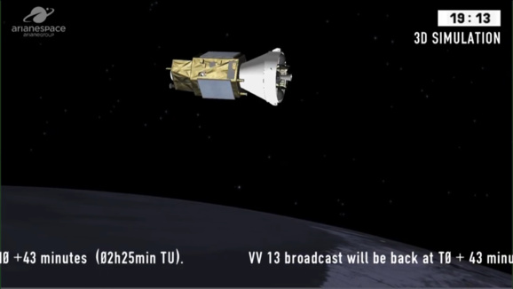 Vega décolle de Kourou avec un satellite d'observation pour le Maroc