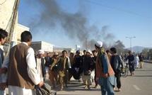 Des étudiants afghans protestent contre l'autodafé d'un exemplaire du Coran aux EtatsUnis Des étudiants afghans protestent contre l'autodafé d'un exemplaire du Coran aux EtatsUnis