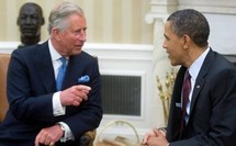 Le prince Charles et Barack Obama