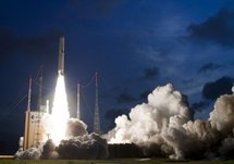 Lancement réussi de deux satellites de télécommunications par la fusée Ariane Lancement réussi de deux satellites de télécommunications par la fusée Ariane