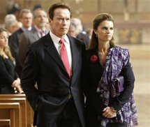 Arnold Schwarzenegger et Maria Shriver