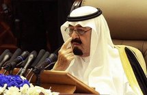 Le roi Abdallah d'Arabie saoudite