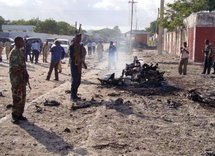 Explosion d'une bombe à Mogadiscio, deux blessés