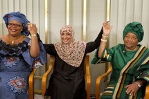 Ellen Johnson Sirleaf, Leymah Gbowee et Tawakkol Karman