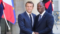 75 ans du débarquement de Provence: Macron, aux côtés d'Alpha Condé et Alassane Ouattara