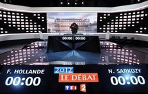 Débat Sarkozy-Hollande entre arguments de fond et possibles passes d'armes