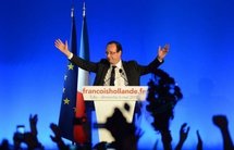 François Hollande élu président de la France, en appelle à l'Europe François Hollande élu président de la France, en appelle à l'Europe
