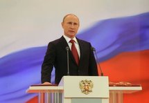 Vladimir Poutine à nouveau président de la Russie