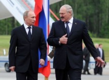 Vladimir Poutine et Alexander Lukashenko