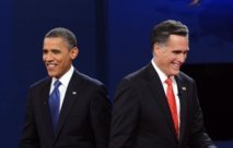 Etats-Unis: au 2e débat télévisé, Obama veut se rattraper, Romney confirmer