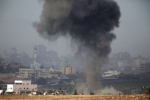 Gaza: huit morts dans les bombardements, le siège du gouvernement Hamas détruit