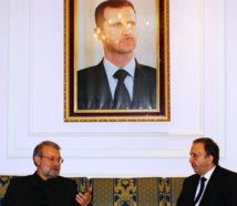 Syrie: le président Assad reçoit le chef du Parlement iranien Ali Larijani