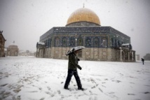 La tempête recouvre une partie du Proche-Orient d'un manteau de neige La tempête recouvre une partie du Proche-Orient d'un manteau de neige