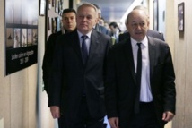 Jean-Marc Ayrault et Jean-Yves Le Drian