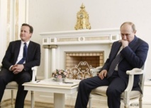 Cameron rencontre Poutine, en pleines tractations sur la Syrie