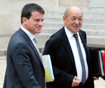 Manuel Valls et Jean-Yves le Drian