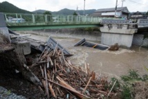 Typhon au Japon: mesures d'urgence à la centrale de Fukushima Typhon au Japon: mesures d'urgence à la centrale de Fukushima