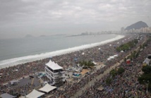 Rio/Nouvel An: 2,3 millions de personnes attendues sur la plage de Copacabana Rio/Nouvel An: 2,3 millions de personnes attendues sur la plage de Copacabana