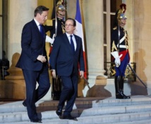 David Cameron et François Hollande David Cameron et François Hollande