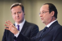 UE: Hollande et Cameron affichent leur désaccord UE: Hollande et Cameron affichent leur désaccord