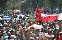 Afrique du Sud: manifestation de milliers de mineurs de platine en grève