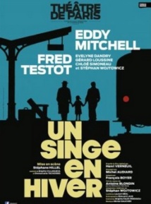 Eddy Mitchell et Fred Testot font revivre sur scène "Un Singe en hiver"