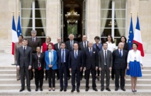 Premier conseil des ministres pour le gouvernement "de combat" de Valls Premier conseil des ministres pour le gouvernement "de combat" de Valls