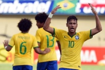 Mondial/Préparation: balade du Brésil de Neymar contre le Panama