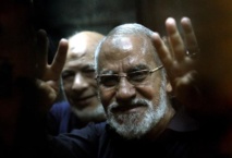 Le chef des Frères musulmans Mohamed Badie Le chef des Frères musulmans Mohamed Badie