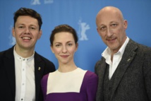 Christian Friedel et Katharina Schuettler, et le réalisateur Oliver Hirschbiegel Christian Friedel et Katharina Schuettler, et le réalisateur Oliver Hirschbiegel
