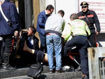 Italie: un homme ouvre le feu au tribunal de Milan, trois morts Italie: un homme ouvre le feu au tribunal de Milan, trois morts