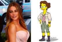 Sofía Vergara va prêter sa voix à un personnage des "Simpson" Sofía Vergara va prêter sa voix à un personnage des "Simpson"