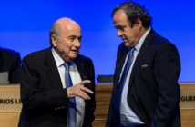 Joseph Blatter et Michel Platini