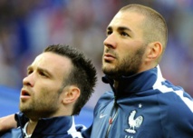 Mathieu Valbuena et Karim Benzema Mathieu Valbuena et Karim Benzema