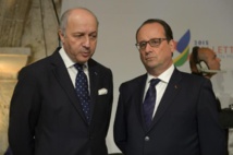 Laurent Fabius et François Hollande