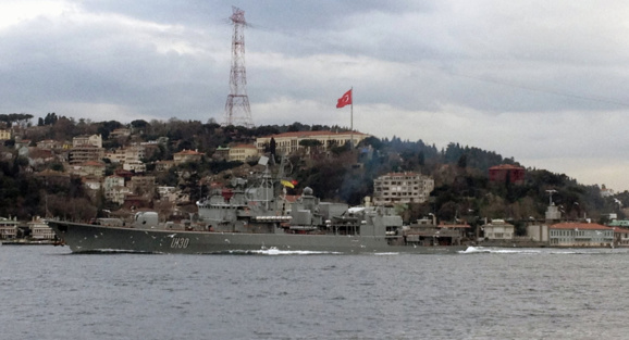 Le navire-amiral de la Flotte ukrainienne en quête de couvertures en Turquie Le navire-amiral de la Flotte ukrainienne en quête de couvertures en Turquie