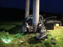 Une jeune de 27 ans décède après un accident de la route en Argovie Une jeune de 27 ans décède après un accident de la route en Argovie